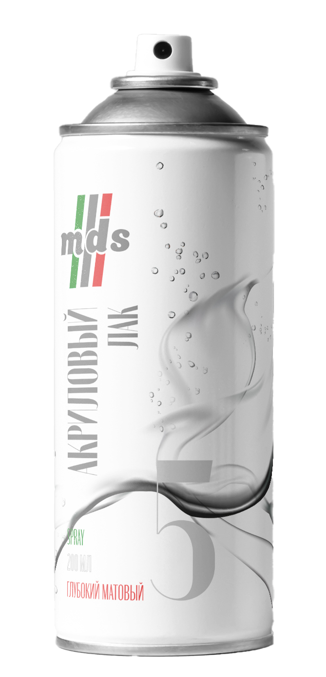 Акриловый глубокий матовый лак MDS 5